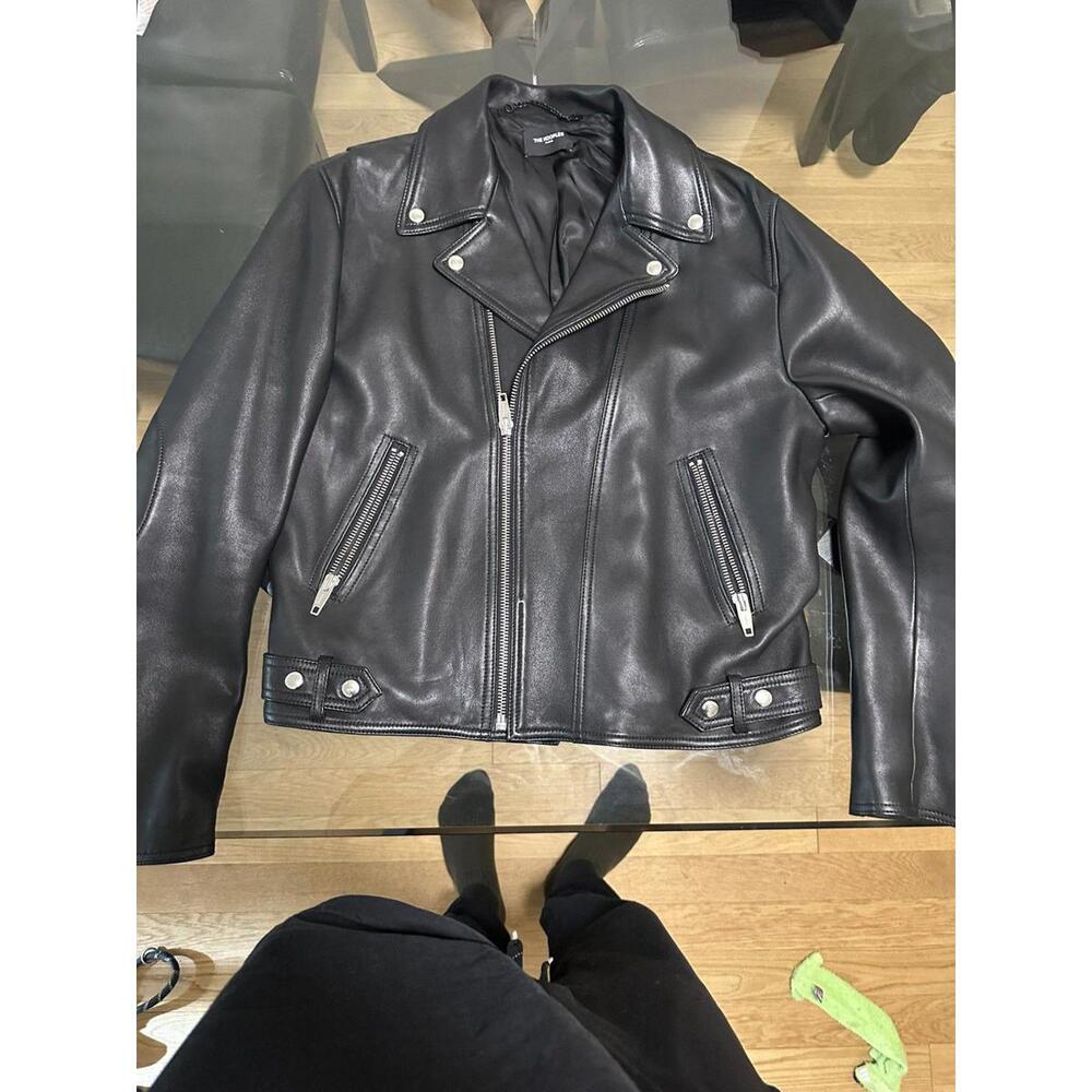 The Kooples Black Leather Jacket